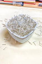 12 mm Gümüş Burgulu Boru Boncuk (50 Gr)