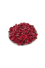 12 mm Silindir Kırmızı Ahşap Boncuk 50 gr