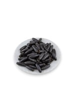 12 Mm Siyah (22X6 MM) Ahşap Boncuk 35 gr (70 ADET)