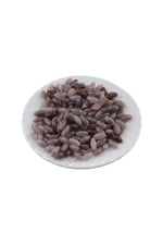 12x5 mm Oval Açık Bej Tonunda İçten Delikli Boncuk Aksesuar Takı Malzemesi (20 Adet)