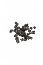 13x13 4 Delikli mm Kare Bombeli Pirinç Pul Payet (30 Gr 50 Adet)