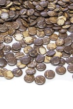 15 mm Çift Delikli Kokonat Ahşap Boncuk 50 gr (90 Adet)