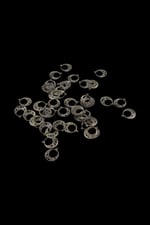 16 mm Desenli Yandan Delikli Metal Pul Payet (30 Gr 90 Adet)