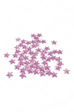 17 mm Yıldız Pembe Dikme Taş (100 Adet)