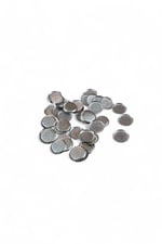 25 mm Süzgeç Şekilli Gümüş Pul Payet (20 Gr 30 Adet)