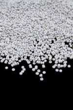 3 mm Beyaz Renk Ahşap Boncuk 50 gr