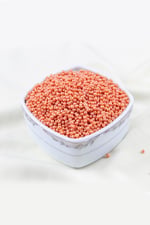3 mm Orange Cam İnci Boncuk Aksesuar Takı Malzemesi (30 Gr 700 Adet)