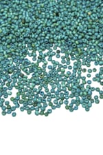 3 mm Turkuaz Rengi Ahşap Boncuk 55 gr