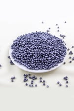 4 mm Açık Antra Grimsi Plastik İnci Boncuk Aksesuar Takı Malzemesi (25 Gr)