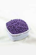 4 mm Açık Lacivert Cam İnci Boncuk Aksesuar Takı Malzemesi (30 Gr 330 Adet)