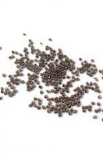 4 mm Basık Antra Rengi Akrilik Boncuk Aksesuar Takı Malzemesi (25 Gram)