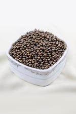 4 mm Bronz 2 Renk Cam İnci Boncuk Aksesuar Takı Malzemesi (30 Gr 330 Adet)