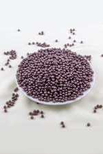 4 mm Çift Renk Karışık Açık Bronz Tonu Plastik İnci Boncuk (25 Gr)
