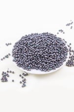 4 mm Çift Renk Yeşil Karışık Plastik İnci Boncuk Aksesuar Takı Malzemesi (25 Gr)