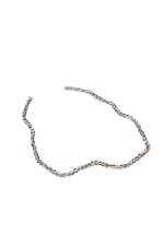4 mm Duman Basık Kristal Cam Boncuk 1 Dizi - (110 Adet)