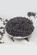 4 mm Haki Plastik İnci Boncuk Aksesuar Takı Malzemesi (25 Gr)