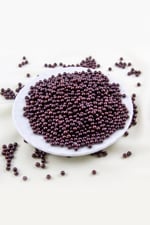 4 mm Kahve 2 Renk Cam İnci Boncuk Aksesuar Takı Malzemesi (30 Gr 330 Adet)