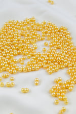 4 mm Kavuniçi Rengi Tonu Plastik İnci Boncuk Aksesuar Takı Malzemesi (25 Gr)