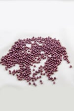 4 mm Kızıl Kahve Koyu Tonu Plastik İnci Boncuk Aksesuar Takı Malzemesi (25 Gr)