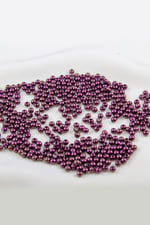4 mm Kızıl Kahve Plastik İnci Boncuk Aksesuar Takı Malzemesi (25 Gr)