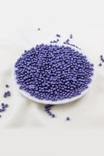 4 mm Koyu Füme Plastik İnci Boncuk Aksesuar Takı Malzemesi (25 Gr)