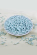 4 mm Koyu Mint Yeşili Plastik İnci Boncuk Aksesuar Takı Malzemesi (25 Gr)