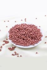 4 mm Koyu Pembe Şeker Plastik İnci Boncuk Aksesuar Takı Malzemesi (25 Gr)