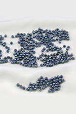 4 mm Koyu Petrol Mavisi Plastik İnci Boncuk Aksesuar Takı Malzemesi (25 Gr)