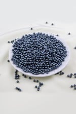 4 mm Koyu Petrol Mavisi Plastik İnci Boncuk Aksesuar Takı Malzemesi (25 Gr)