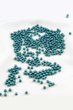 4 mm Koyu Turkuaz Plastik İnci Boncuk Aksesuar Takı Malzemesi (25 Gr)