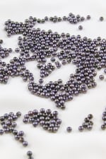 4 mm Koyu Zeytin Yeşil Tonu Plastik İnci Boncuk Aksesuar Takı Malzemesi (25 Gr)