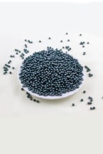 4 mm Metalik Yeşilimsi Plastik İnci Boncuk Aksesuar Takı Malzemesi (25 Gr)