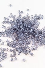 4 mm Piramit Akrilik Füme Boncuk Aksesuar Takı Malzemesi (25 Gram)