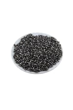 4 mm Piramit Antrasit Plastik Boncuk Aksesuar Takı Malzemesi (25 Gr)