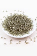 4 mm Piramit Koyu Gri Akrilik Boncuk Aksesuar Takı Malzemesi (25 Gram)