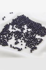 4 mm Siyah Cam İnci Boncuk Aksesuar Takı Malzemesi (30 Gr 330 Adet)