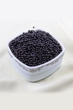 4 mm Siyah Tonları Cam İnci Boncuk Aksesuar Takı Malzemesi (30 Gr 330 Adet)