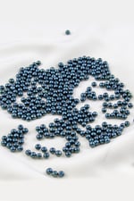 4 mm Turkuaz Mavisi Cam İnci Boncuk Aksesuar Takı Malzemesi (30 Gr 330 Adet)