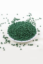 4 mm Turkuaz Yeşili Plastik İnci Boncuk Aksesuar Takı Malzemesi (25 Gr)