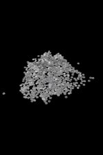 4,5 mm Eskitme Gümüş Ortadan Delikli Metal Pul Payet (30 Gr 1100 Adet)