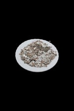 4,5 mm Gümüş Ortadan Delikli Metal Pul Payet (30 Gr 500 Adet)