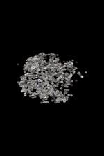 4,5 mm Mat Gri Ortadan Delikli Pirinç Pul Payet (30 Gr 480 Adet)