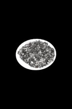 4,5 mm Mat Gri Ortadan Delikli Pirinç Pul Payet (30 Gr 480 Adet)