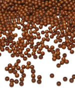 5 mm Açık Kahve Ahşap Boncuk 50 gr