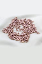 5 mm Açık Somon Cam İnci Boncuk Aksesuar Takı Malzemesi (30 Gr 160 Adet)