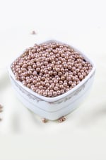5 mm Açık Somon Cam İnci Boncuk Aksesuar Takı Malzemesi (30 Gr 160 Adet)