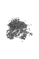 5 mm Eskitme Gri Ortadan Delikli Pirinç Pul Payet (30 Gr 470 Adet)