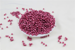 5 mm İki Renk Karışık Kırmızı Tonlarında İnci Boncuk 30 Gr (Kolye, Bileklik, Küpe ve Takı Yapımı)
