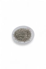 5x0,7 mm Halka Gümüş Pul Payet (20 Gr 300 Adet)