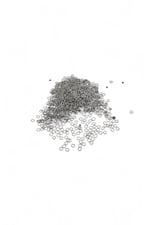 5x0,7 mm Halka Gümüş Pul Payet (20 Gr 300 Adet)